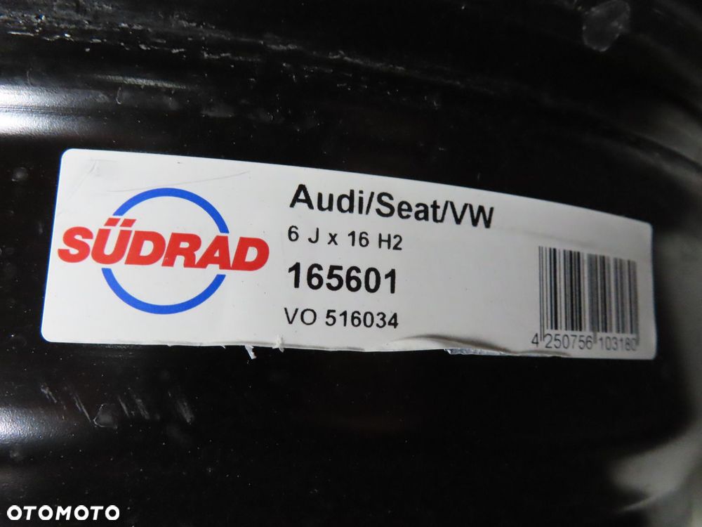 Felga stalowa 16'' Audi VW Golf VII Seat Leon III Octavia 5x112 ET48 - 3