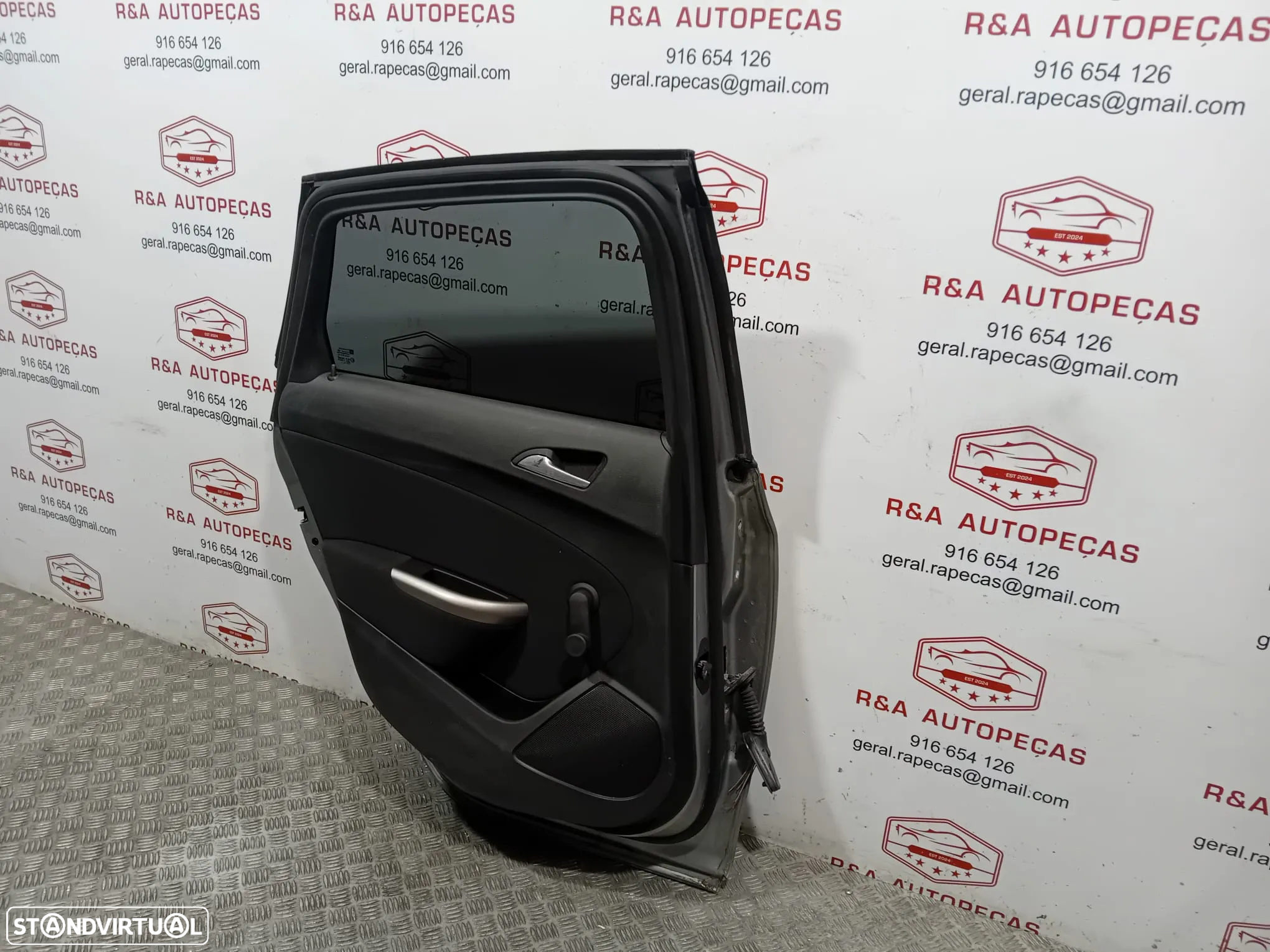 Porta Trás Esquerda Opel Astra J Original - 5