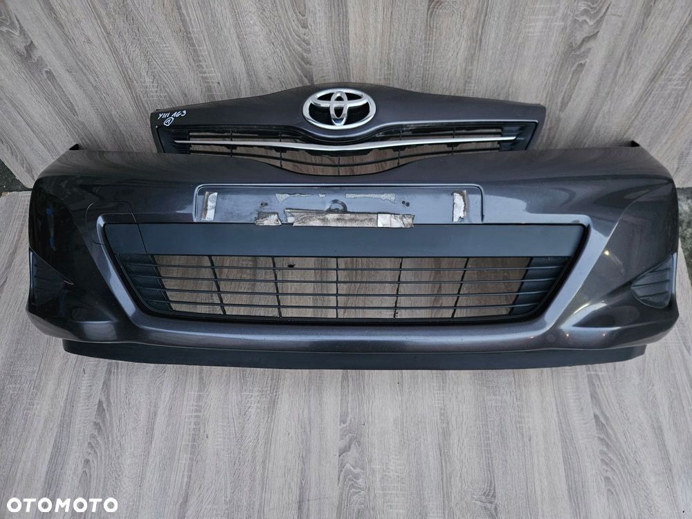 toyota yaris iii 12-14 zderzak przód 1g3 - 1