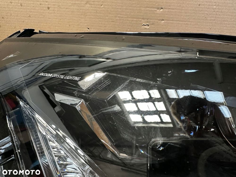 SKODA ENYAQ iV 2020 LAMPA PRAWY PRZÓD PREZDNIA FULL LED 5LB941016A - 5