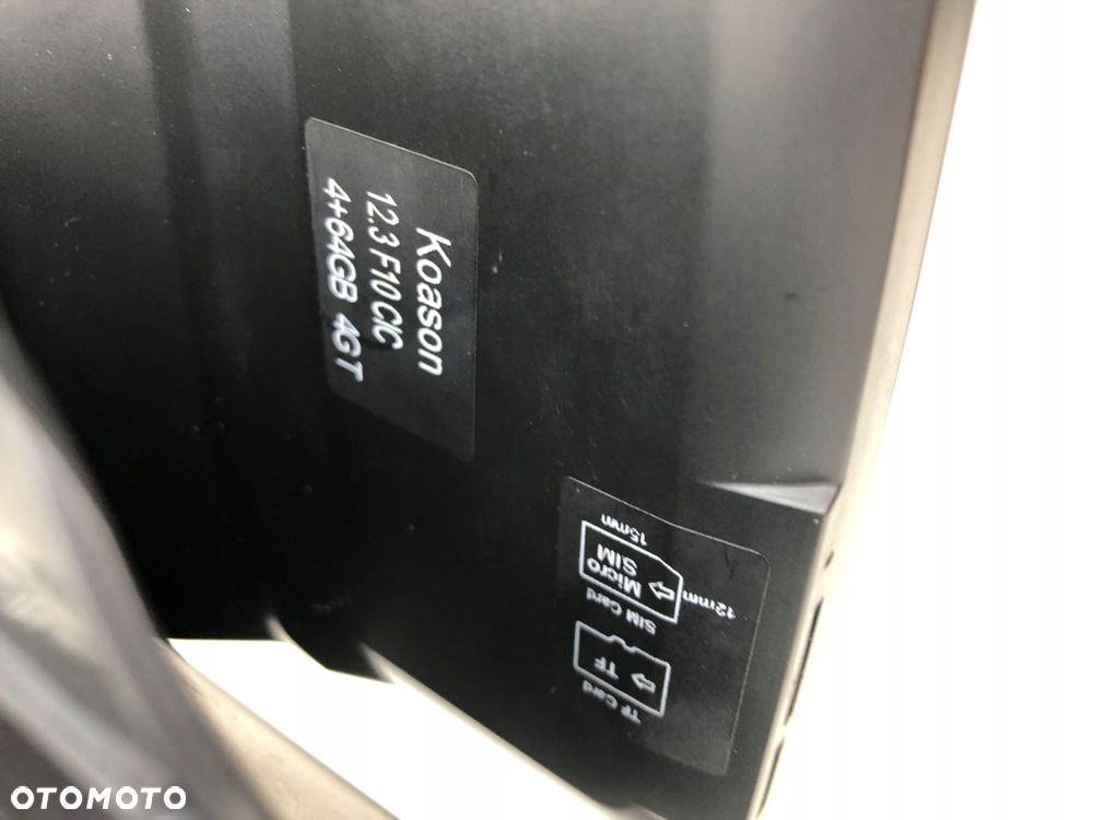 bmw 5 f10 f11 monitor ekran android 10 carplay kamera komplet 7368752 - 4