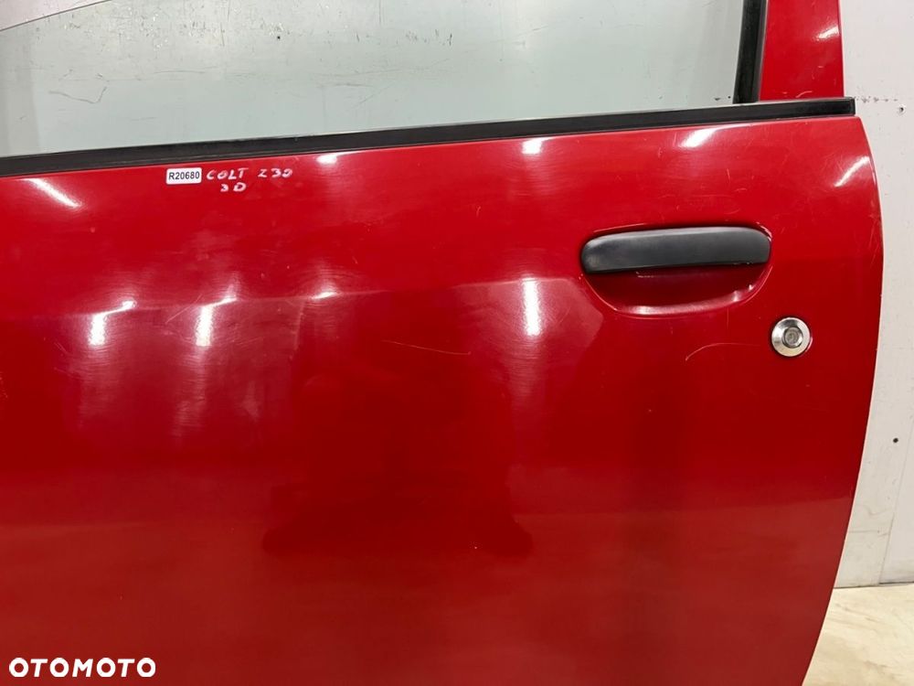 Drzwi Mitsubishi Colt 6 VI Z30 04-12r. 3 Drzwi 3D lewe przednie lewy przód P04 - 5