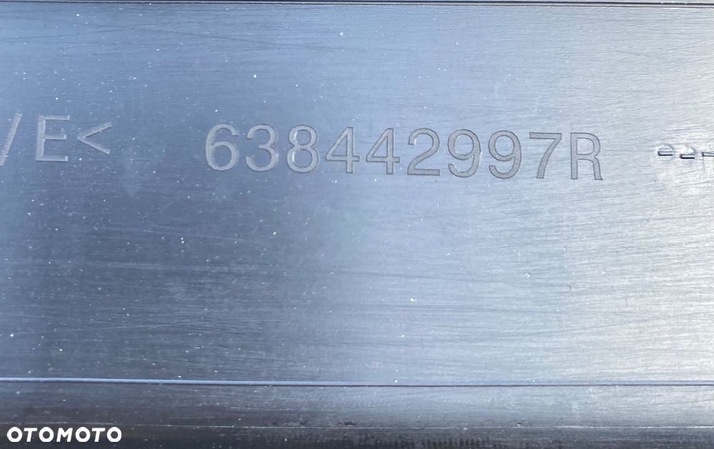 DACIA DUSTER 3 III ŁADNA ! ORYGINALNA OSŁONA PŁYTA ZDERZAKA przedniego POD ZDERZAK PRZEDNI PRZÓD OBUDOWA OSŁONA SILNIKA  PODŁOGA POD SILNIK  638442997R - 6