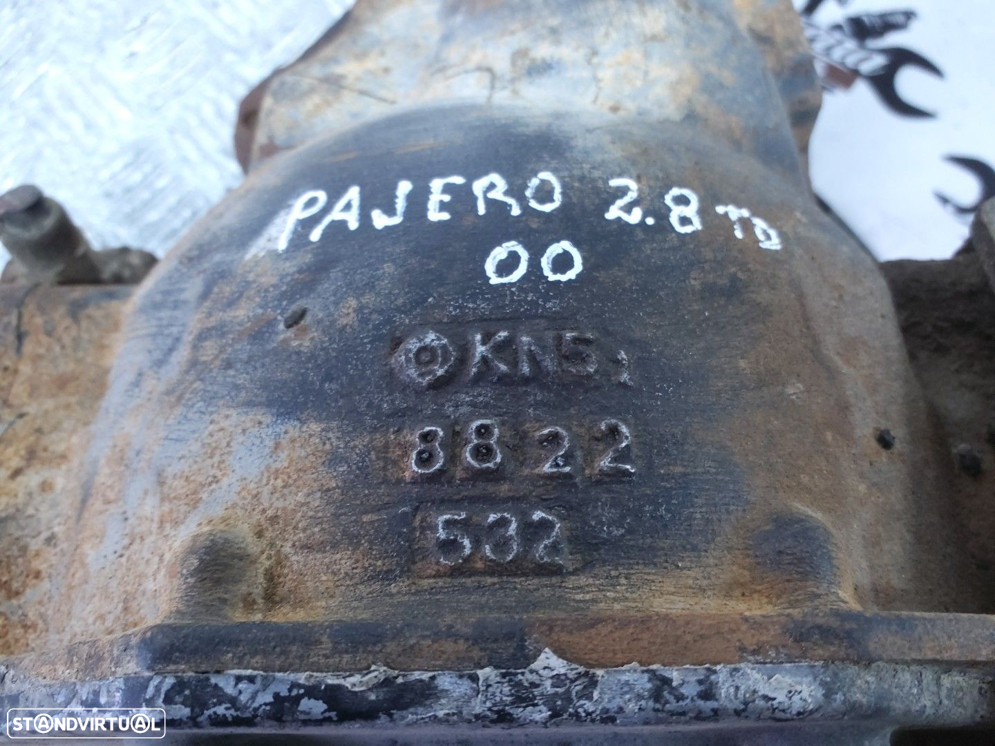 Diferencial Frente MITSUBISHI PAJERO 2.8 TD (V3_W, V2_W, V4_W) REF: KN51 8822532 - 4