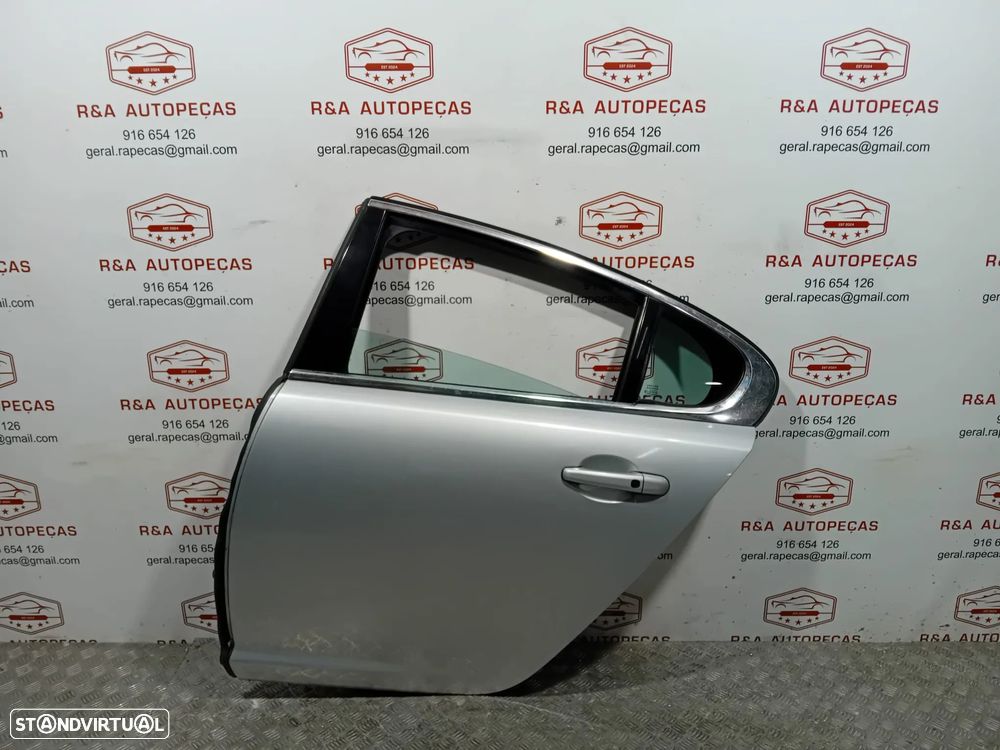 Porta Trás Traseira Esquerda Jaguar XF MK 1 I Original - 1