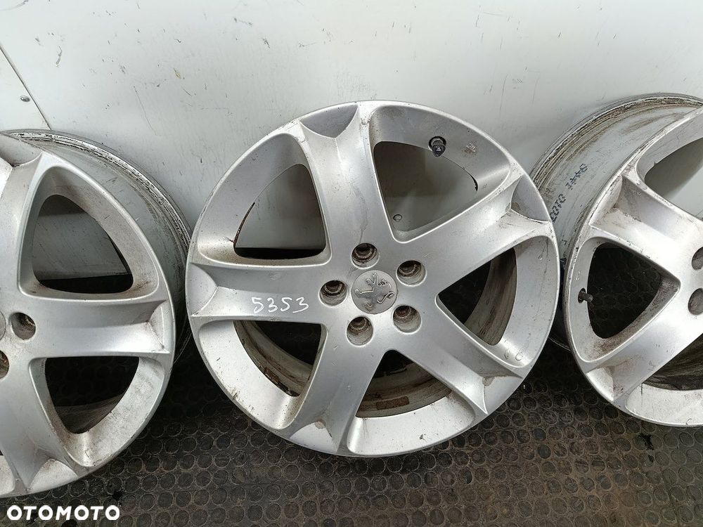 FELGI ALUMINIOWE KOMPLET 17 PEUGEOT 407 SW 7JX17CH3 - 8