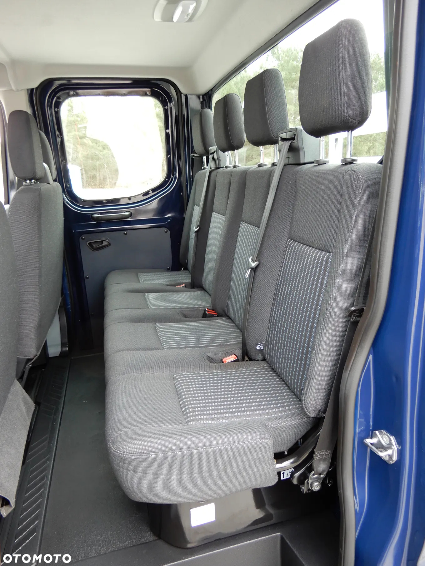Ford Transit 2.0 EcoBlue 170 KM Wersja TREND Doka Brygadowy Dubel Podwójna Kabina Bliźniak HDS FASSI F40B.0.22 Udźwig 995 Kg Zasięg 6.30 Cm 7-Mio Os.+2120 Kg Ładowność Serwis Do Końca 60 Tys Przeb Stan Jak Nowy - 31
