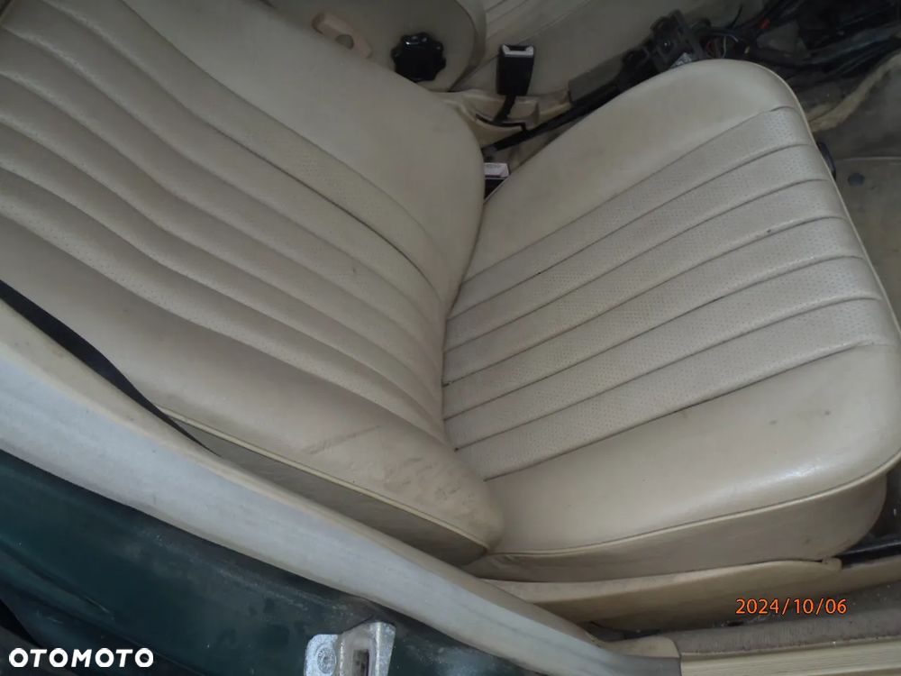 fotel kanapa tapicerka obicie boczek podłokietnik zagłówek skóra mercedes w 124 w124 - 18