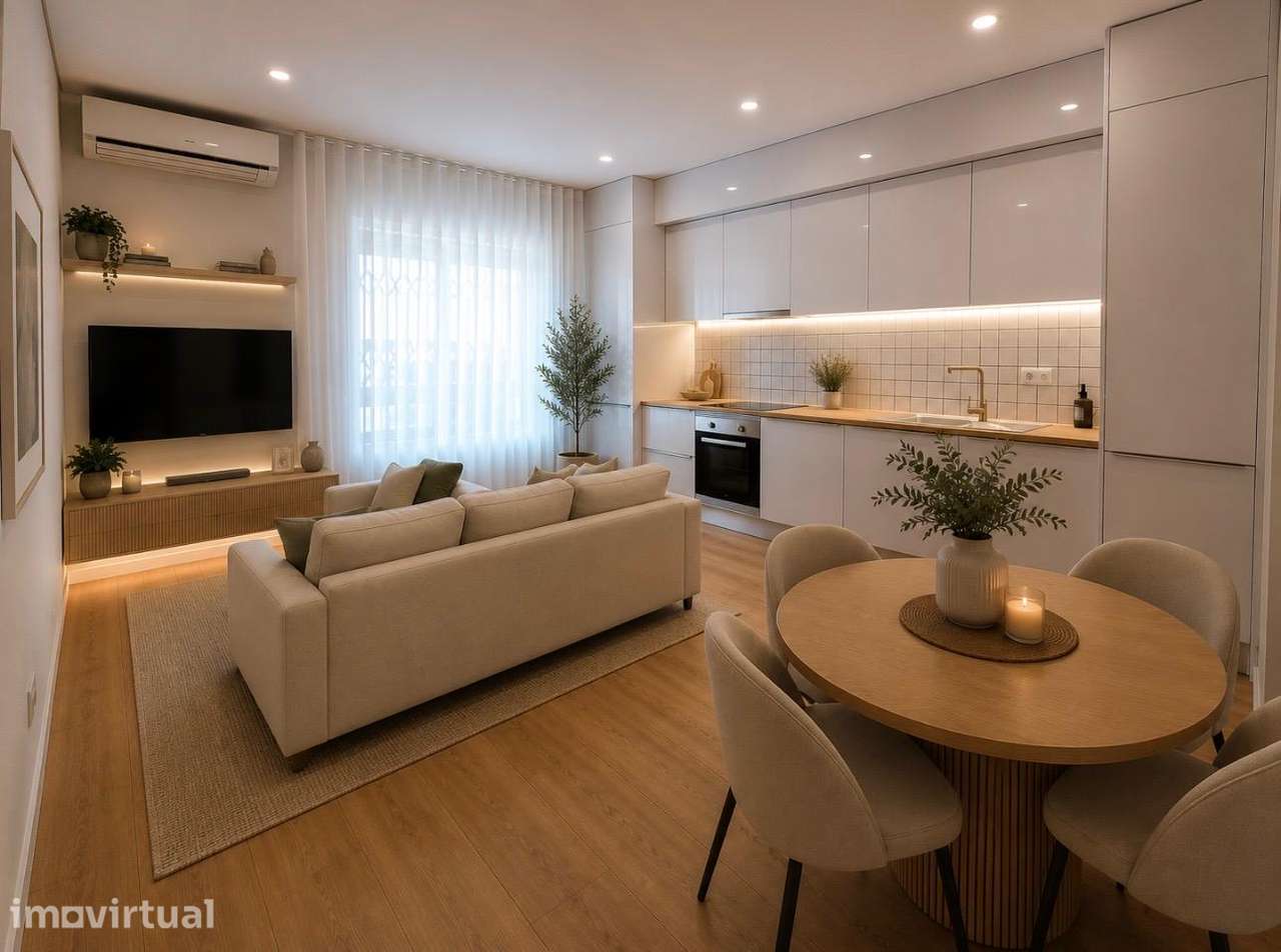 Apartamento T2 Renovado no Centro de Estarreja - Grande imagem: 2/22