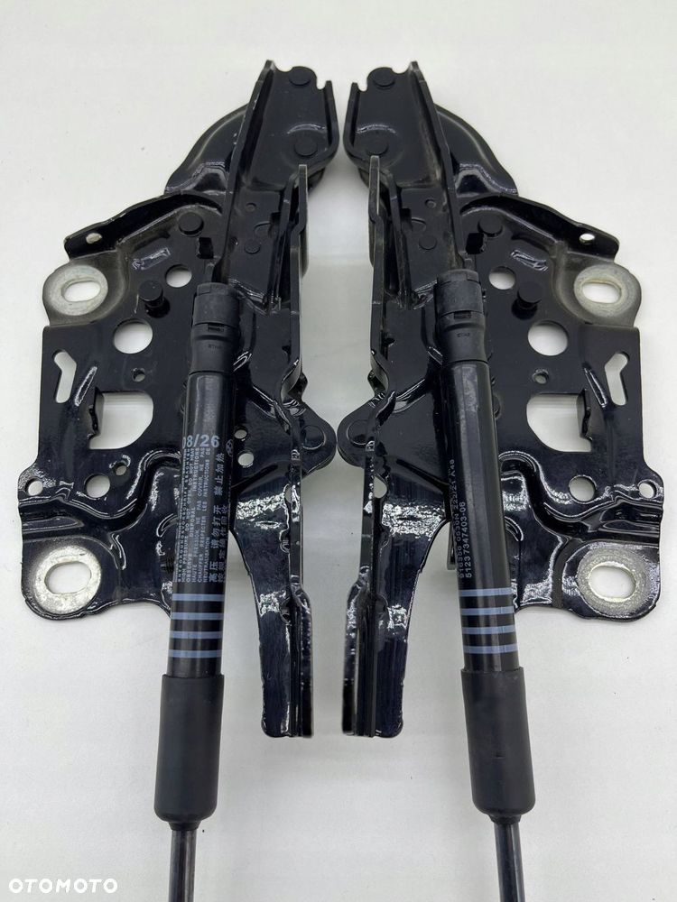 BMW 5 G30 G31 ZAWIASY MASKI LEWY PRAWY KOMPLET 668 7347407 7347408 - 2