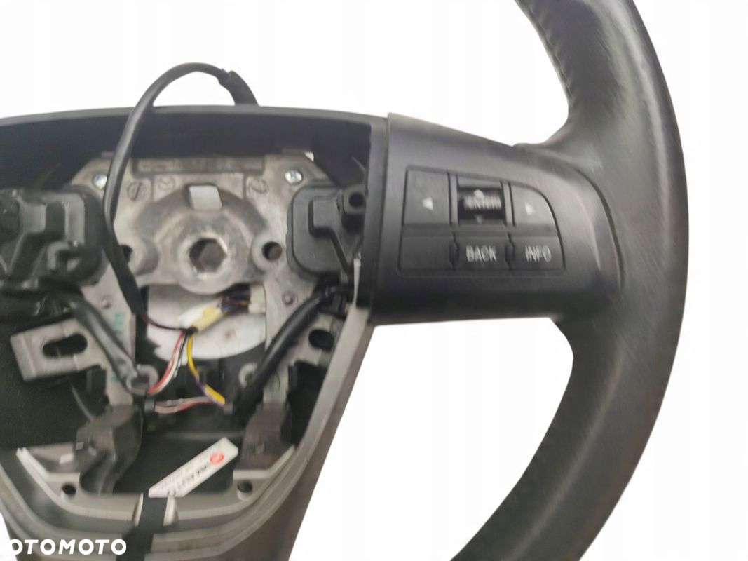KIEROWNICA SKÓRA PODUSZKA AIRBAG MAZDA 3 II BL MULTIFUNKCYJNA - 3
