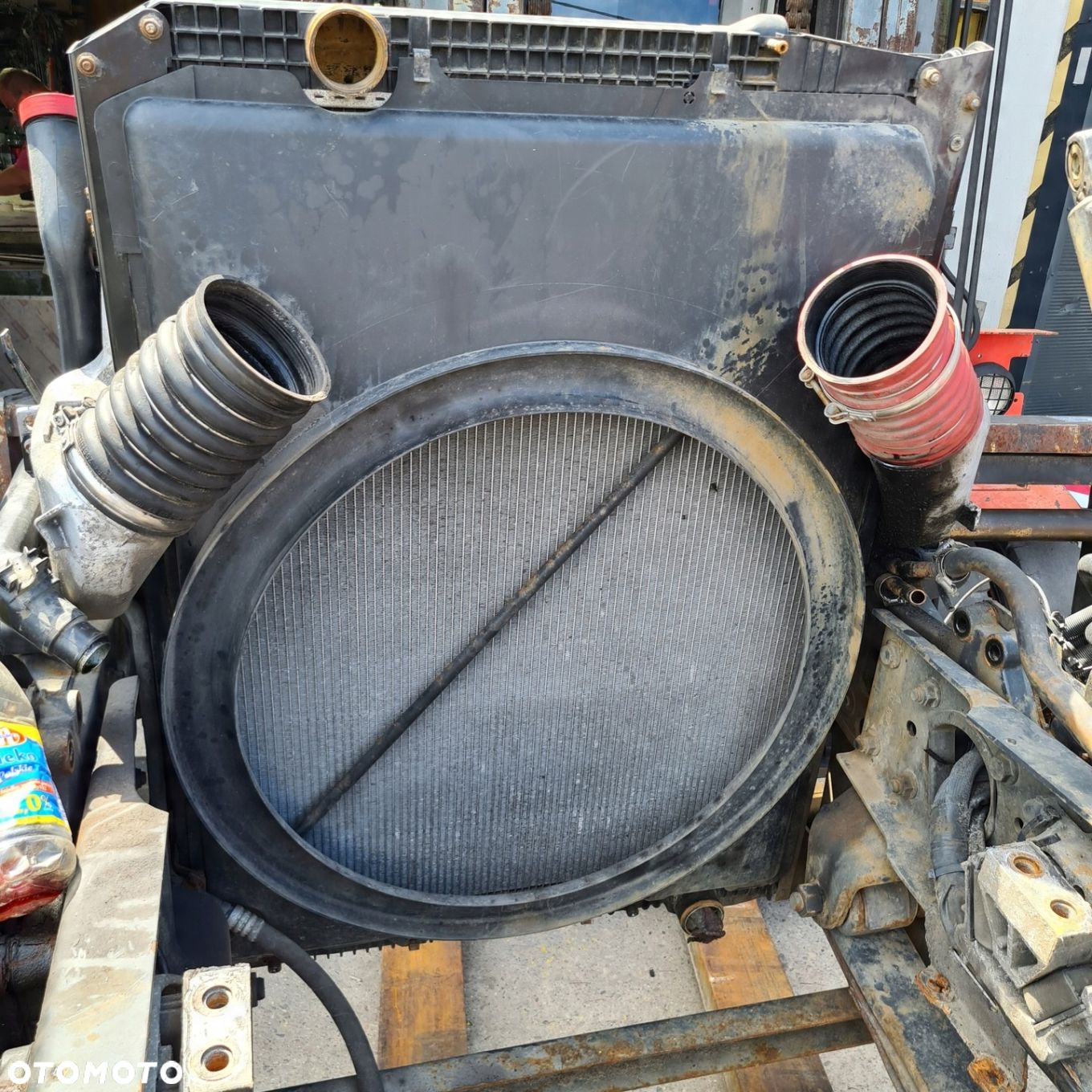 ACTROS MP 3 AXOR PRZEWÓD WĄŻ ŁĄCZNIK POWIETRZA INTERCOOLER A0020945582 - 2