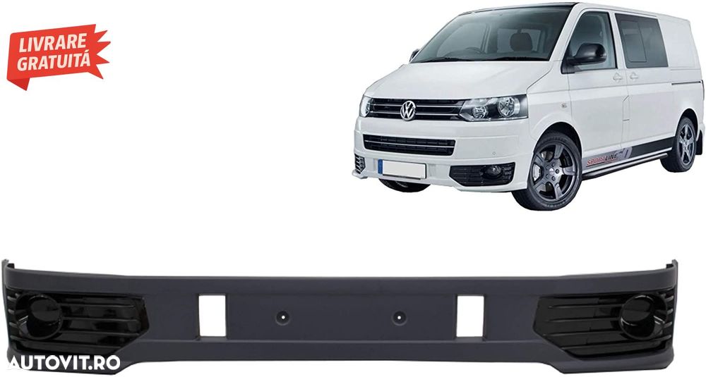 Prelungire Bara Fata VW Transporter Multivan Caravelle T5 T5.1 Facelift (2010-2015- livrare gratuita - 9