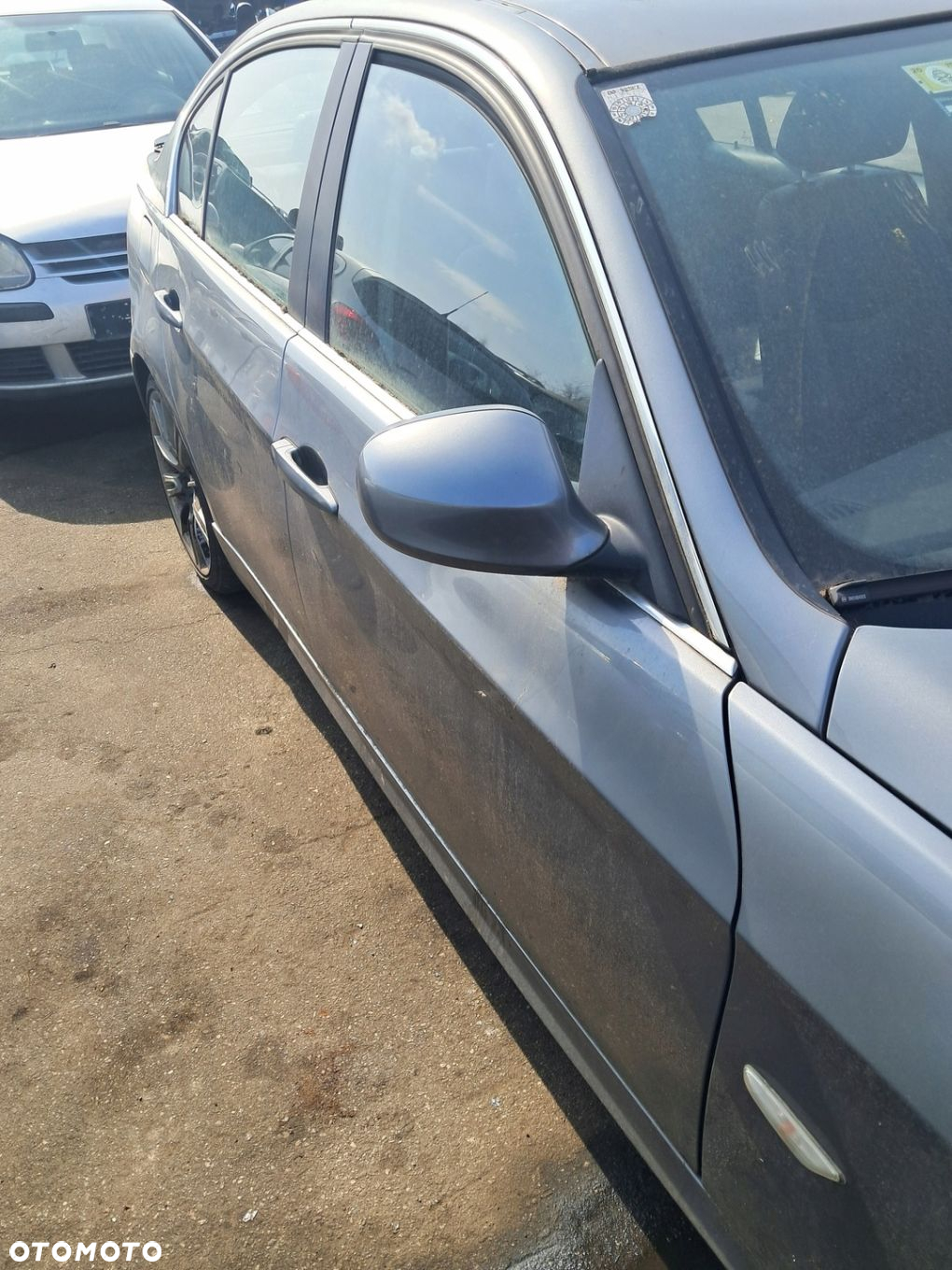 BMW Seria 3 E90 E91 LIFT Drzwi prawy przód A52/7 Spacegrau metallic - 2
