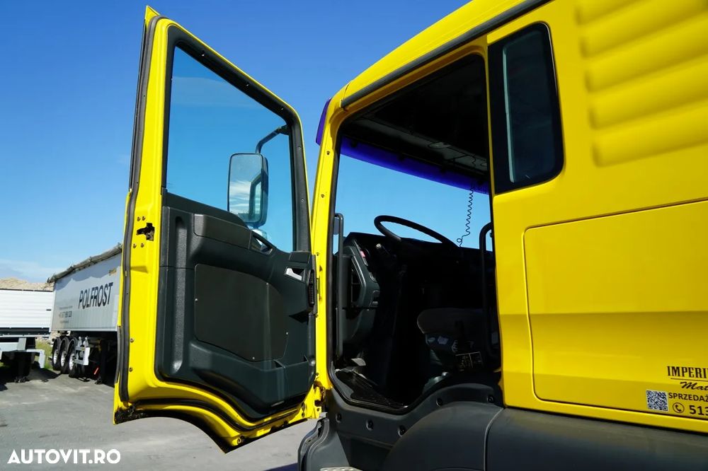 MAN TGA 26.410 / 6x4 / BASCULATOR 3 LATURĂ / MEILLER KIPER / MANUAL / - 25