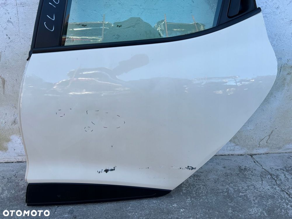 RENAULT CLIO IV 4 DRZWI TYLNE TYŁ LEWE KOMPLETNE DEMONTAŻ HATCHBACK - 2