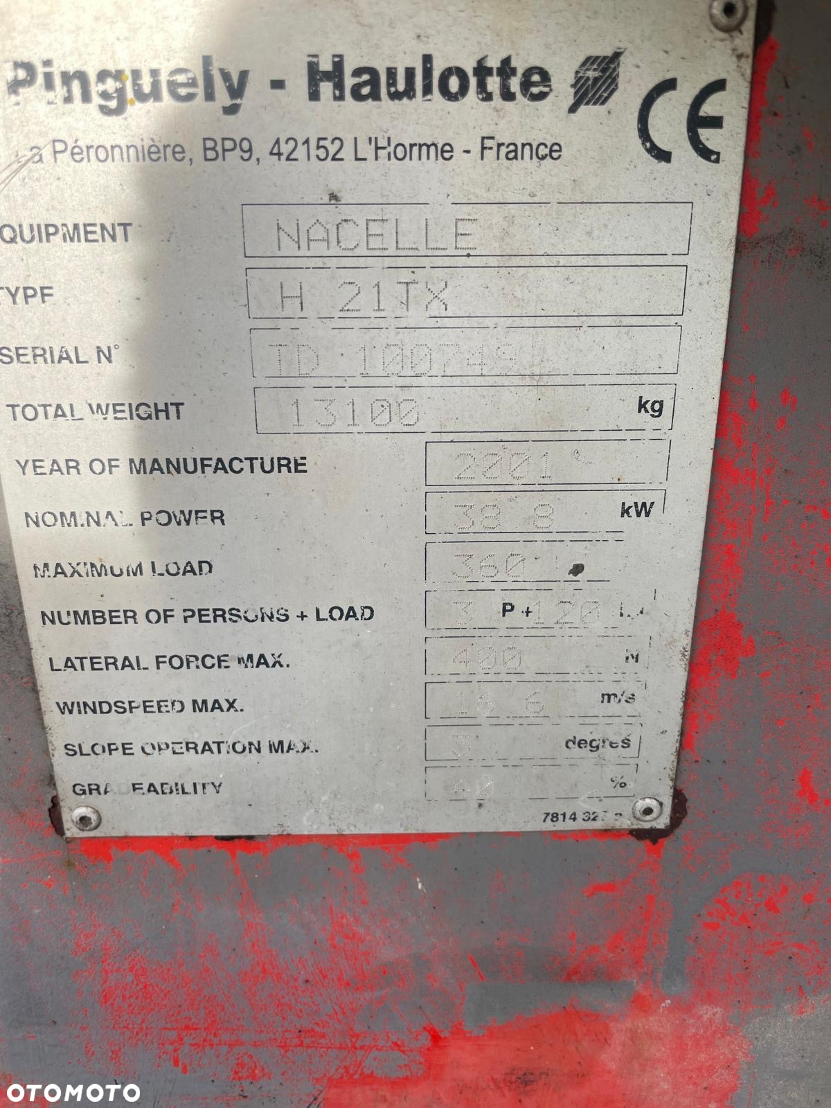 Haulotte 21 TX - 8