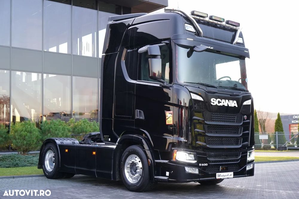 Scania S 500 / RETARDER / I-PARK COOL / FULL AIRMATIC / JANTE DIN ALIAJ / PIELE / - 1