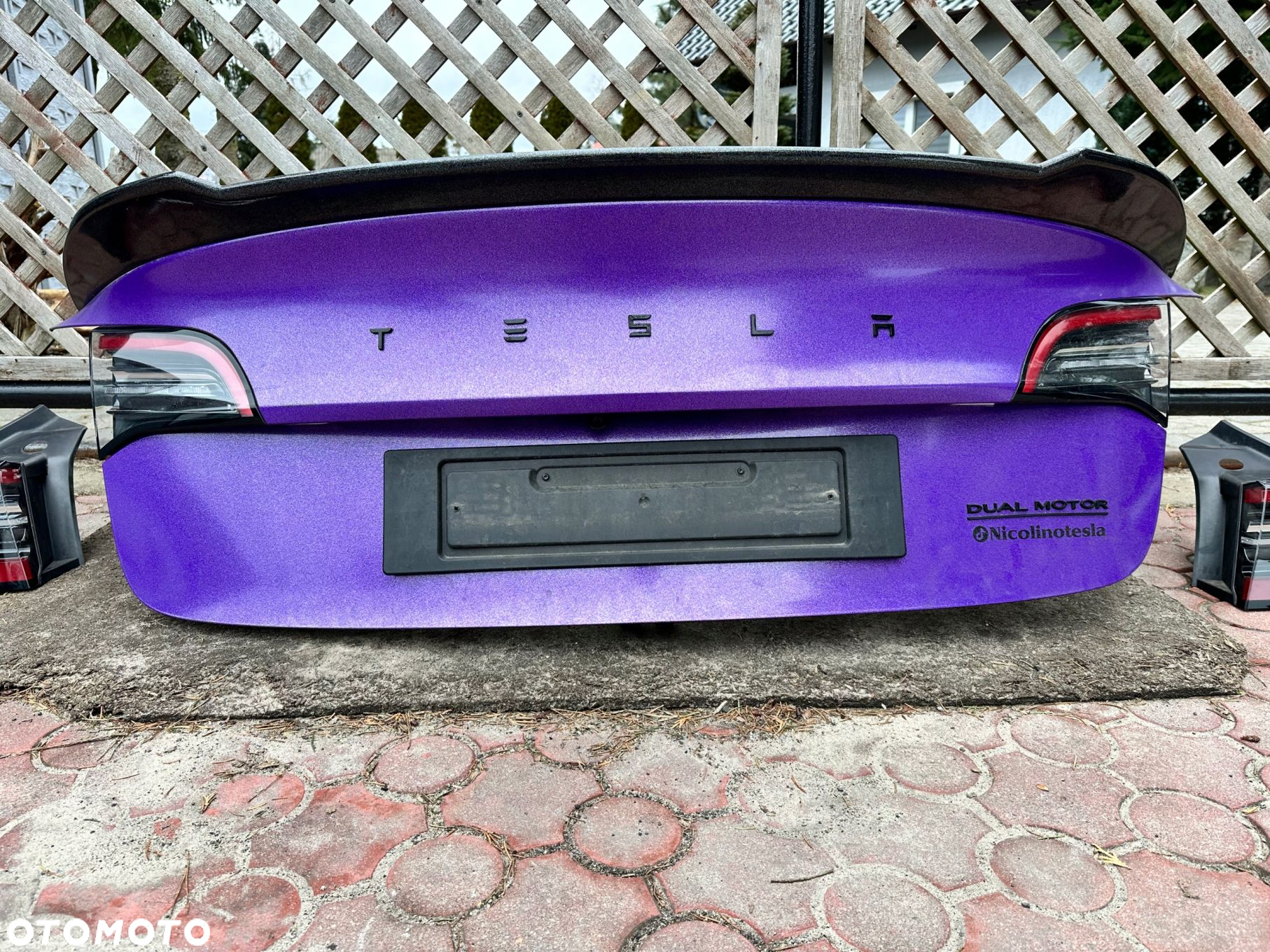 Lampy Tył Tylne Komplet Lamp Tesla Model 3 Lift 2022r - 2