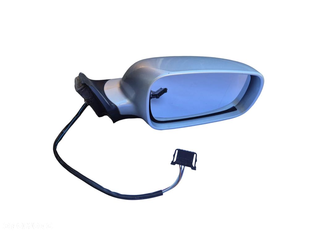 LUSTERKO ELEKTRYCZNE PRAWE 5 PINÓW VW PASSAT B5 FL SREBRNE: LA7W - 12