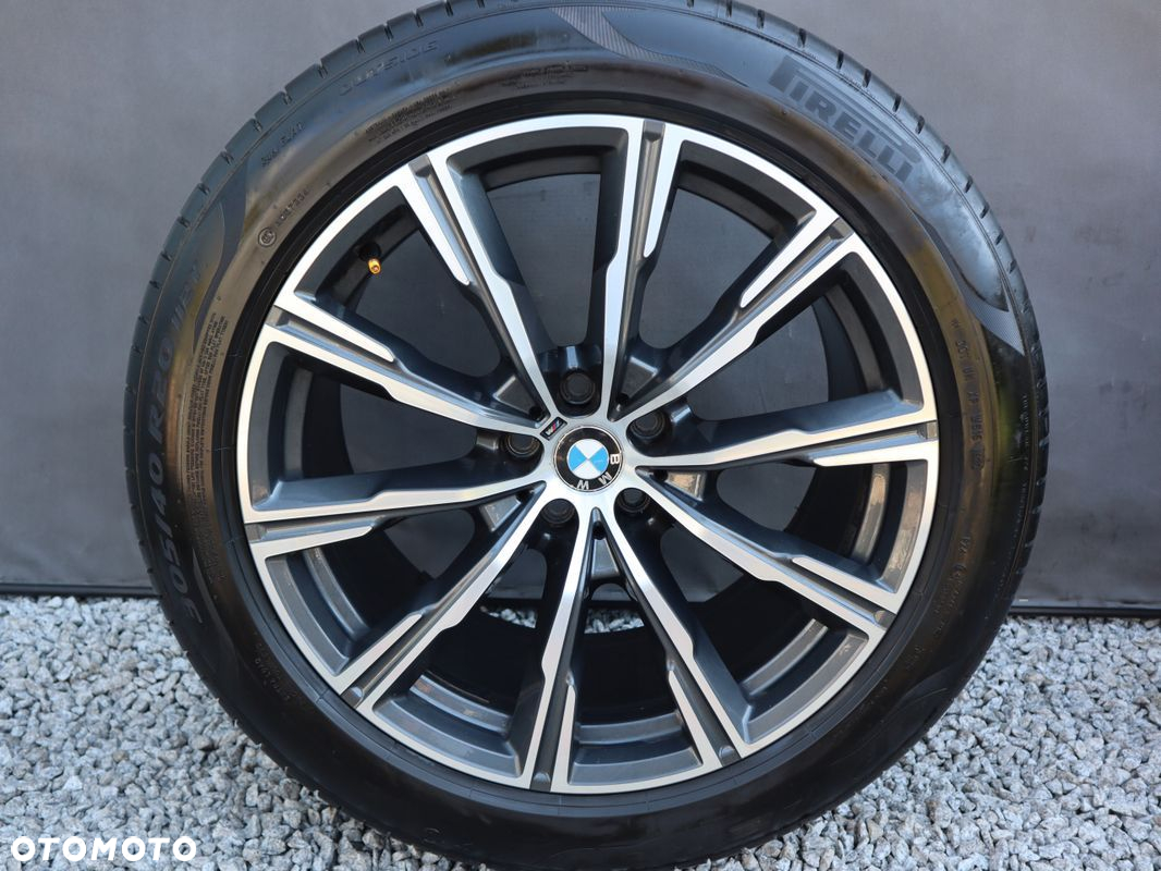 KOŁA Felgi BMW OE G05 GO6 20 CALI WZ 740 M X5 X6 OE Pirelli SUPER STAN - 3
