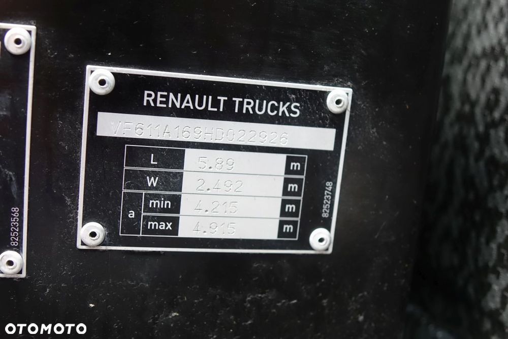 Renault GAMA T460 / EURO 6 / STANDARD / AUTOMAT / ADR / RETARDER / KLIMATYZACJA POSTOJOWA / ALUMINIOWE FELGI - 29
