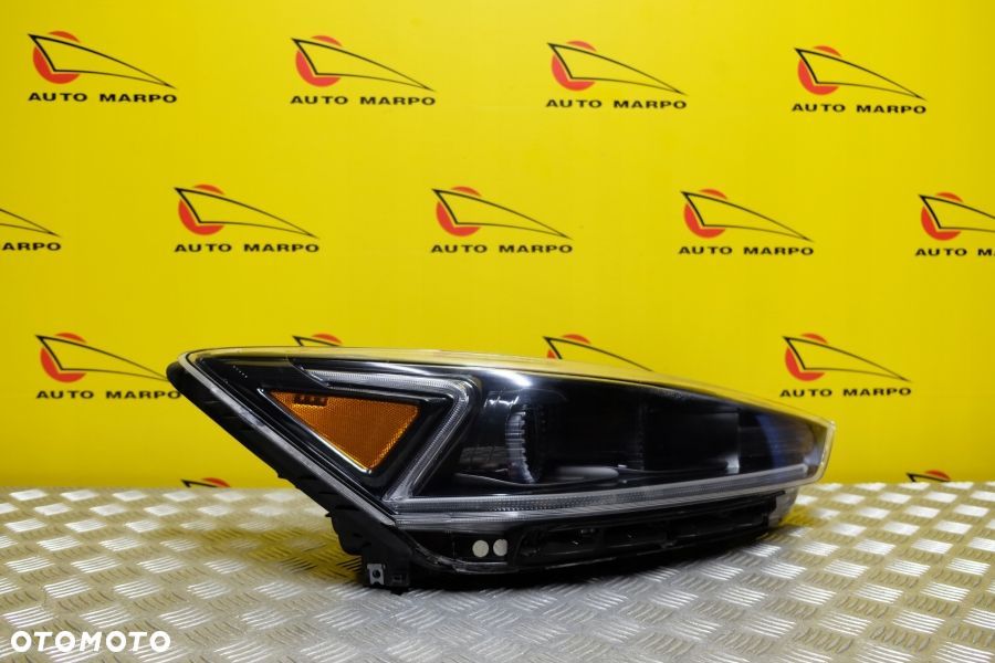 KIA CADENZA 2016- REFLEKTOR LAMPA PRZÓD ZWYKŁA SOCZEWKOWA Z LED PRAWA USA - 3