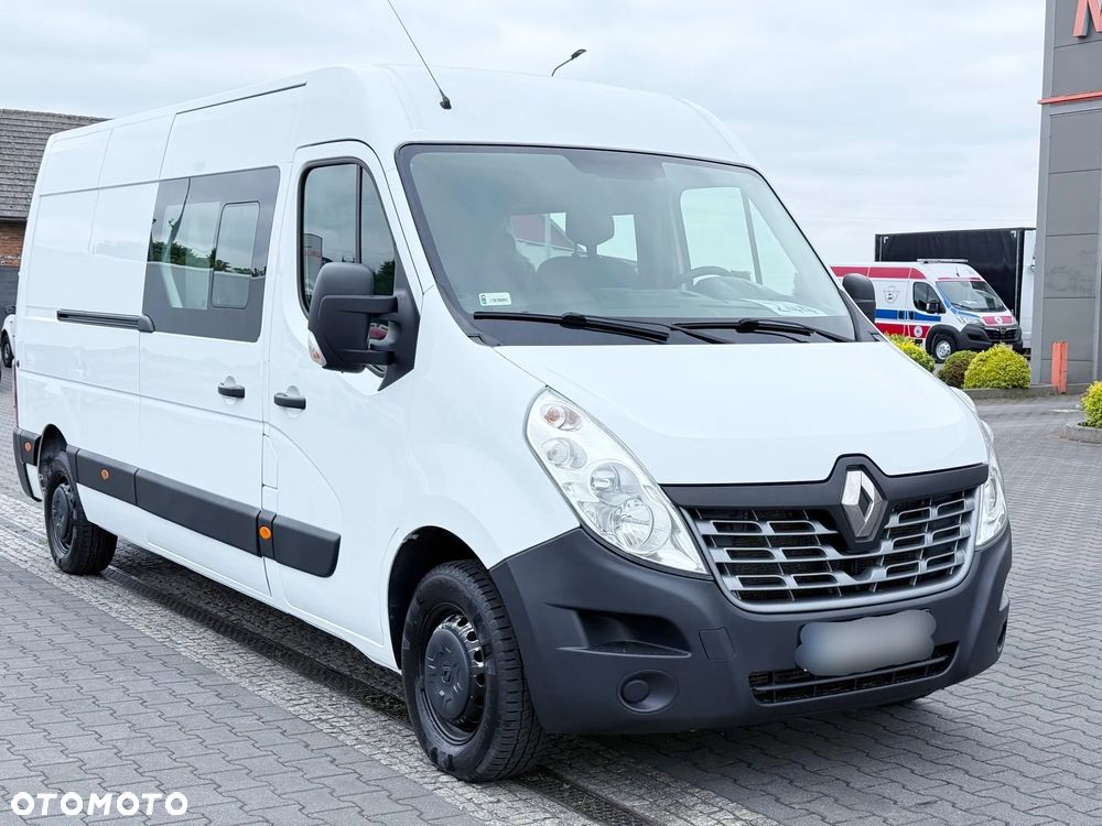 Renault Master 170 DCI L3H2 Doka Brygadówka 7-miejsc Maxi Salon PL - 5