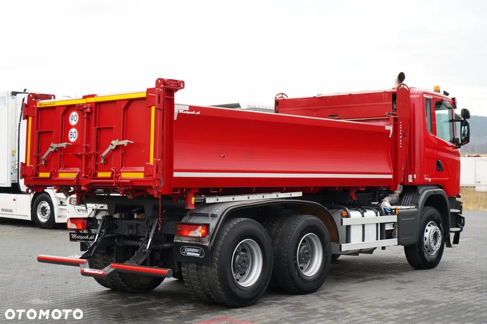 Scania G 370 / 6x4 / WYWROTKA DWU-STRONNA / HYDROBURTA / BOARDMATIC / AUTOMAT / EURO 6 - 12