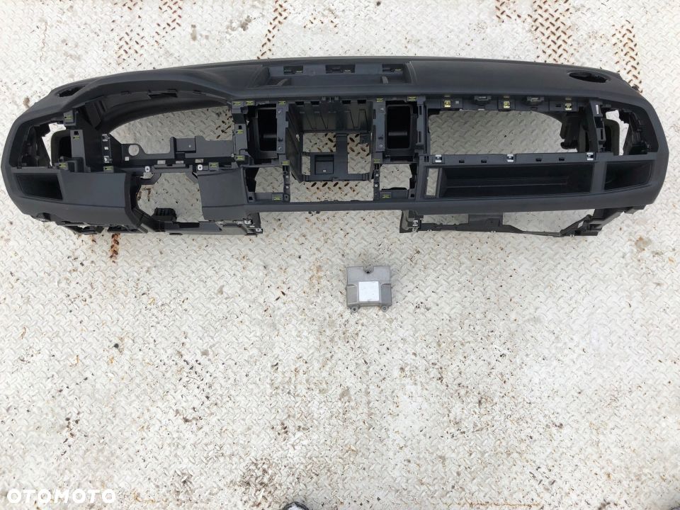 VW T6 7E TRANSPORTER DESKA KONSOLA KOKPIT PULPIT PÓŁKA PARAPET AIRBAG FOTELA KURTYNA naprawa Raz2 !! - 1