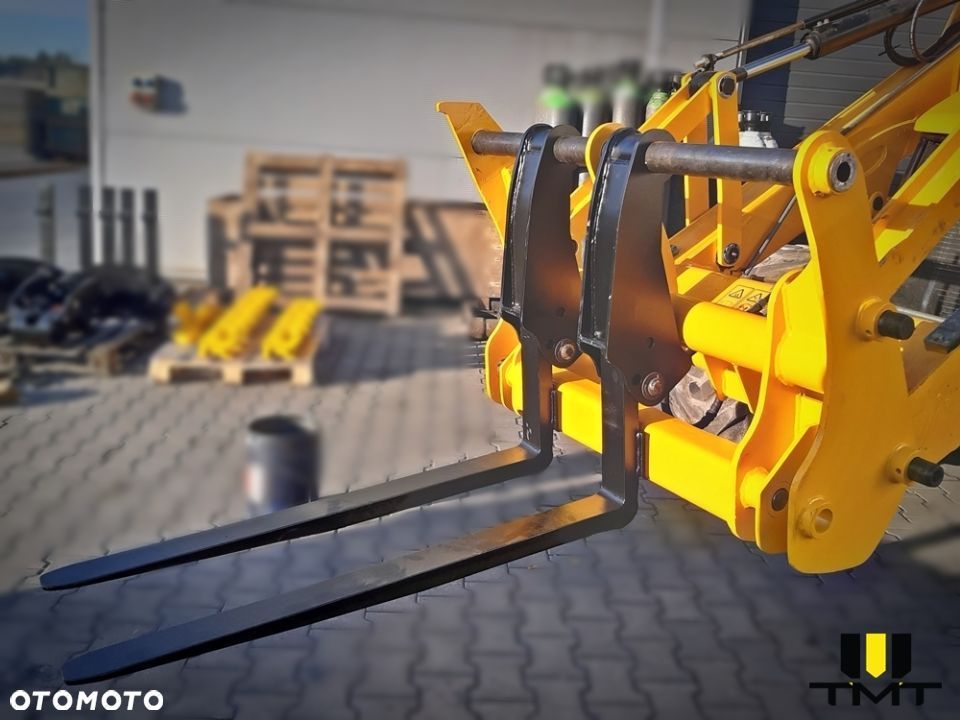 Szybkozłącze JCB 3CX 4CX Przednie Mechaniczne JCB widły koparko ładowarka - 3