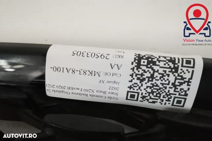 Grila Centrala Radiator Cu Camera Originala In Stare Buna X260 Facelif - 7