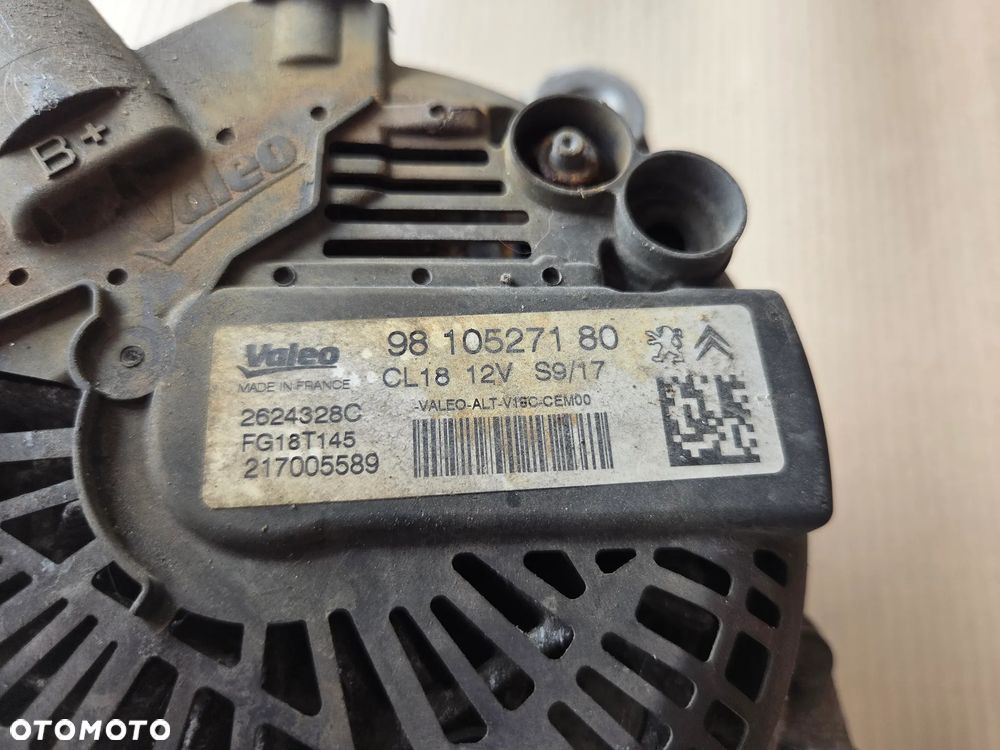 Alternator 1.6 BLUEHDI Peugeot Citroen - 5