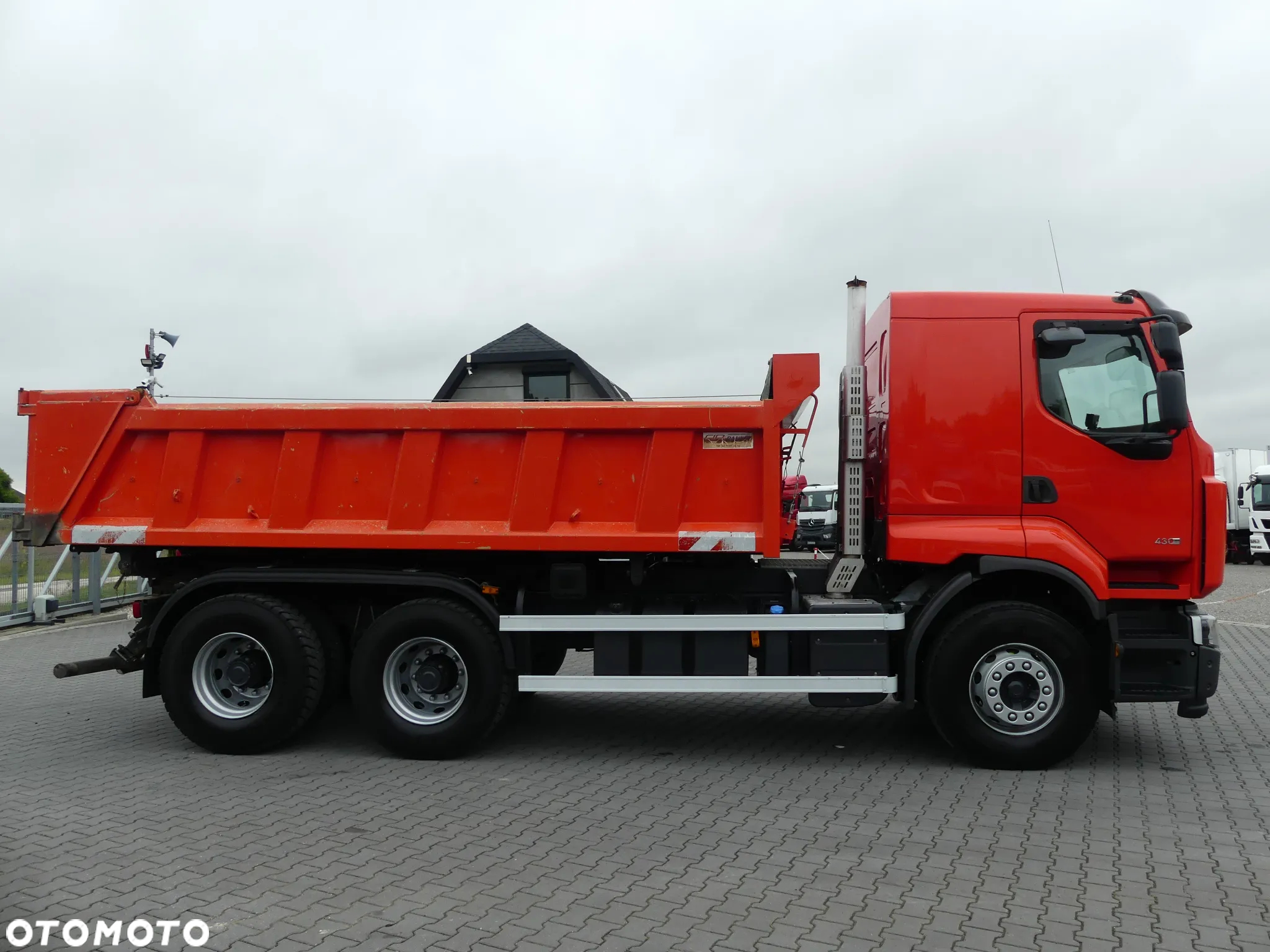 Renault LANDER 430DXI / 6x4 / WYWROTKA 2-str / HYDROBURTA / RETARDER / - 9