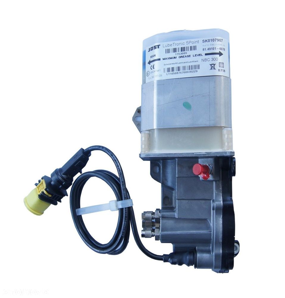 CENTRALNE SMAROWANIE POD SIODŁEM MAN TGX TGS JOST 81.49101-6078 - 1