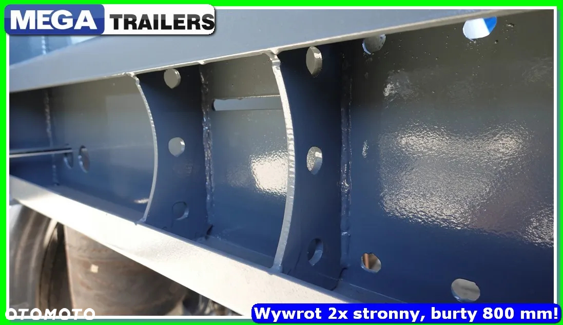 Mega 25 m³ wywrotka - platforma, 2-stronna, HARDOX 450 !!! - 40
