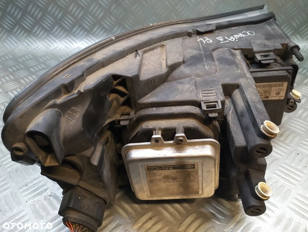 SKODA OCTAVIA 2 II LIFT LAMPA PRZEDNIA LEWA BI-XENON SKRĘTNY KOMPLETNA - 2