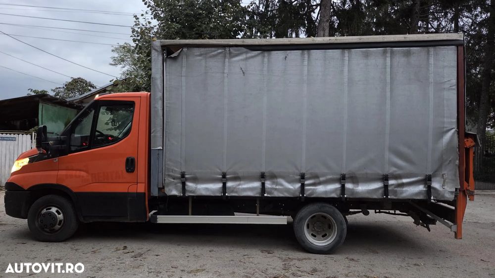 Iveco Daily 35-150 cu prelata si lift, cat B,  posibilitate leasing - 5