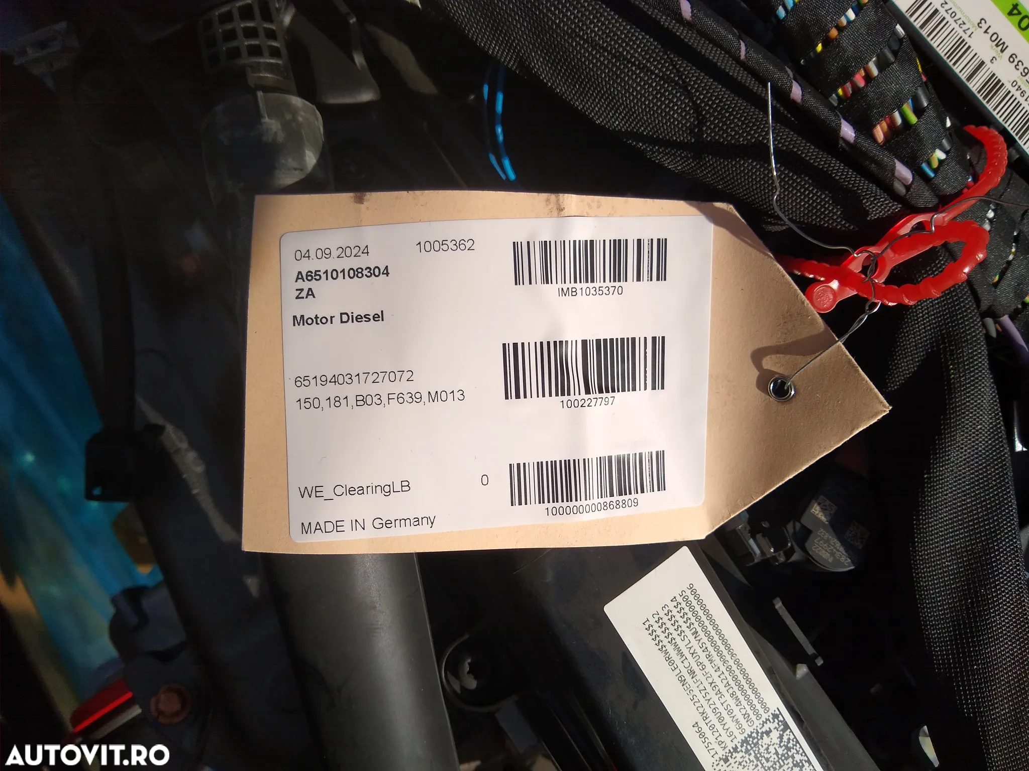 Motor Diesel Vito 2.2 - 4
