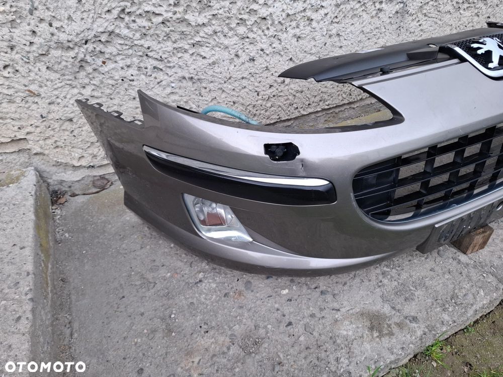ZDERZAK PRZÓD PRZEDNI PEUGEOT 407 04/08r SPRYSKI - 3