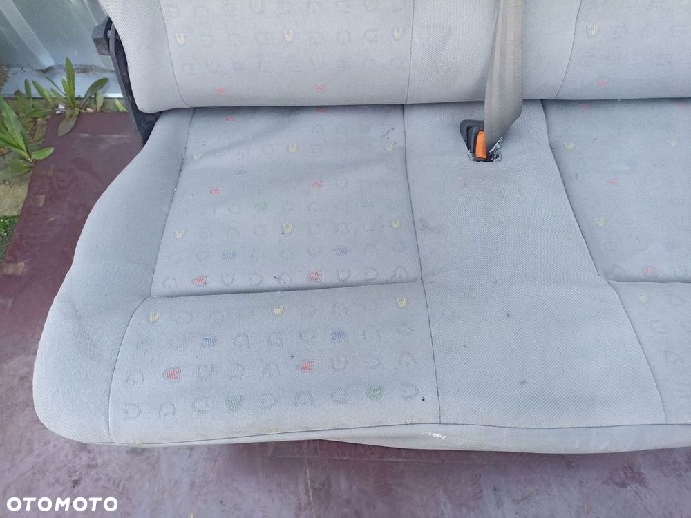 FOTEL PODWÓJNY VOLKSWAGEN TRANSPORTER T4 TYLNY RZĄD - 3