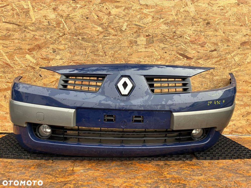 RENAULT MEGANE 2 II  ZDERZAK PRZÓD  PRZEDNI HALOGEN KOMPLET - 1
