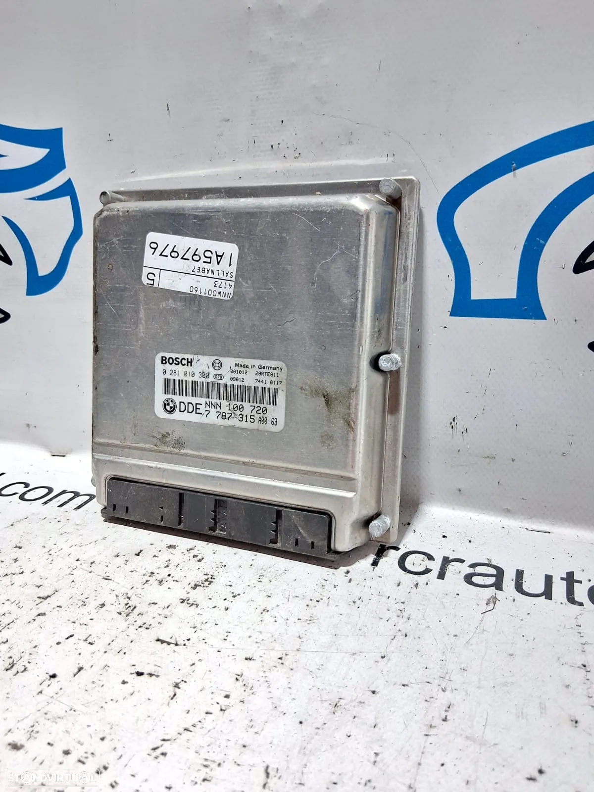 .Centralina Original Motor Bosch BMW Land Rover Freelander 2.0 M47D20 122cv 7 787 315 / 0 281 010 300 - 5