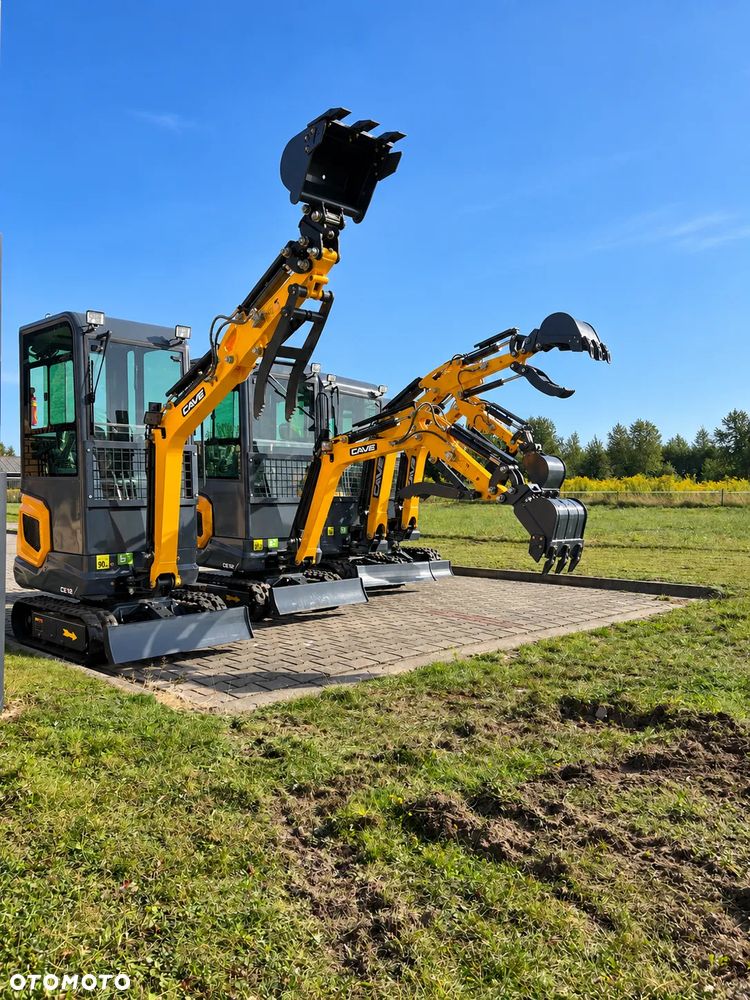 Kubota / KOOP 2026r Nowa minikoparka CAVE CE12 LEASING/RATY -Szybka Decyzja! 1200kg z Kabiną, Ogrzewanie, Skrętne ramie, ZESTAW - 14