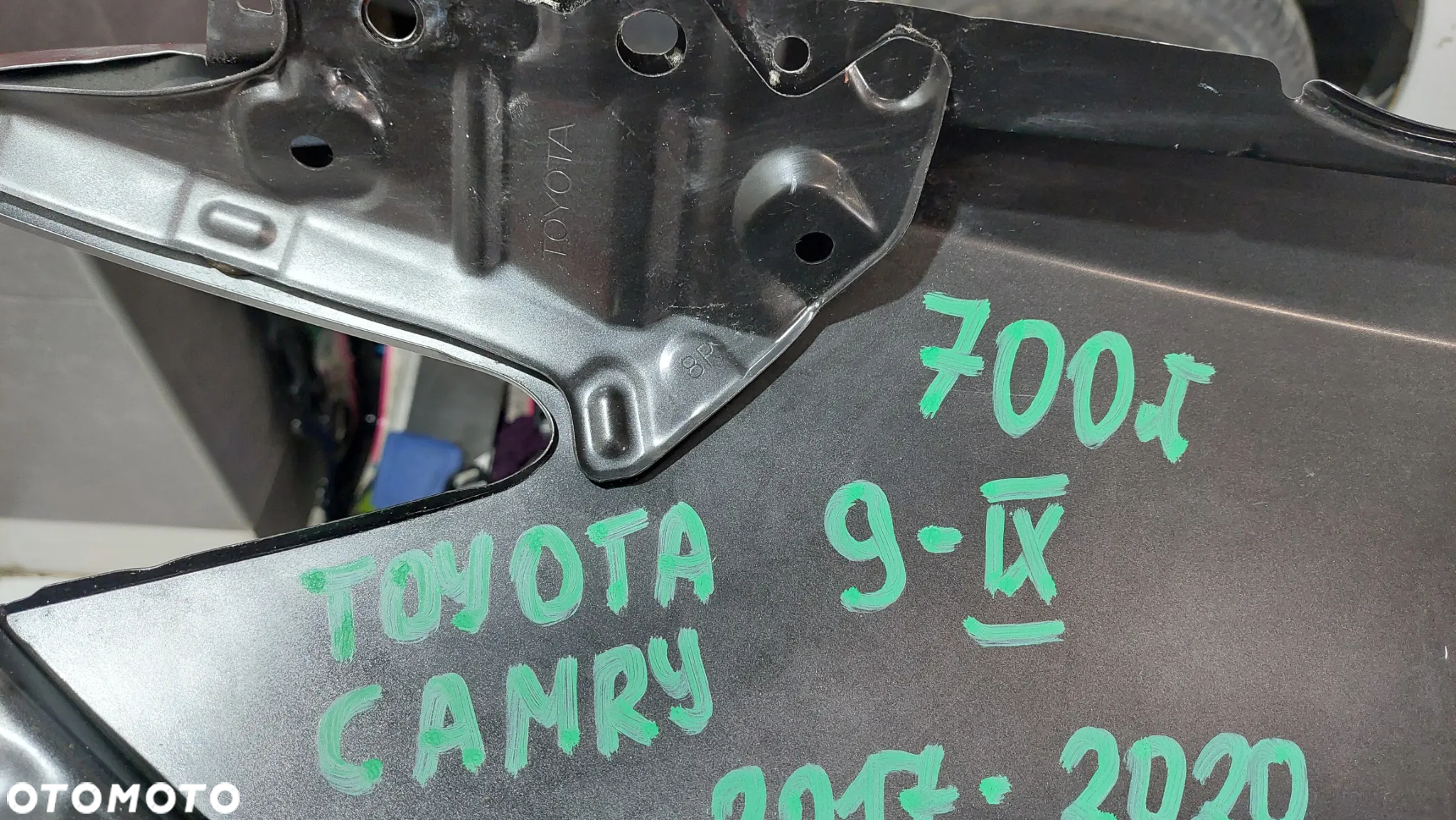 BŁOTNIK PRAWY PRZEDNI TOYOTA CAMRY 9 IX R2017-2022 ORYGINALNY - 6
