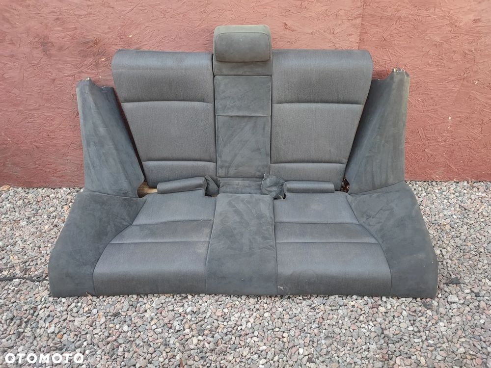 BMW E46 COUPE / M3 ORYGINALNA KANAPA TYŁ ALCANTARA / ALKANTARA / SIEDZISKO / OPARCIE EUROPA O NR. 52 20 8 225 759 / 52 20 8 225 749 / 52 20 7 156 178 OEM W DOBRYM STANIE - 2
