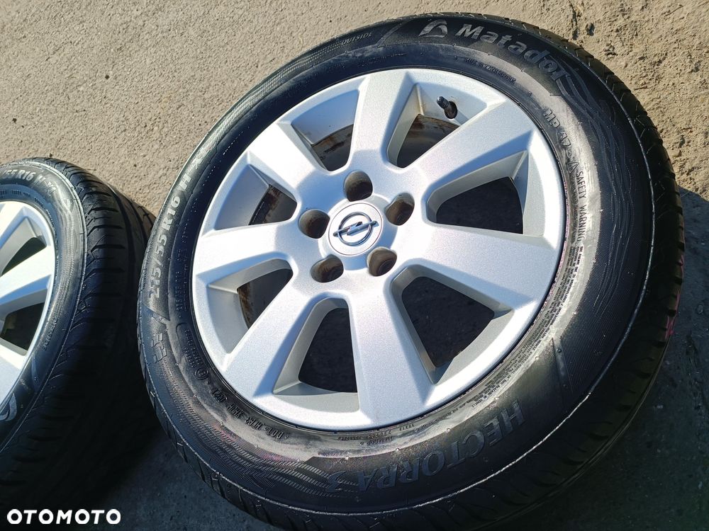 5x110 Felgi Aluminiowe Alufelgi Oryginalne 16 Koła letnie lato OPEL SIGNUM VECTRA B C ZAFIRA A B ASTRA H Meriva B SAAB 93 95 Legnica ALU-RAD 215/55 - 11