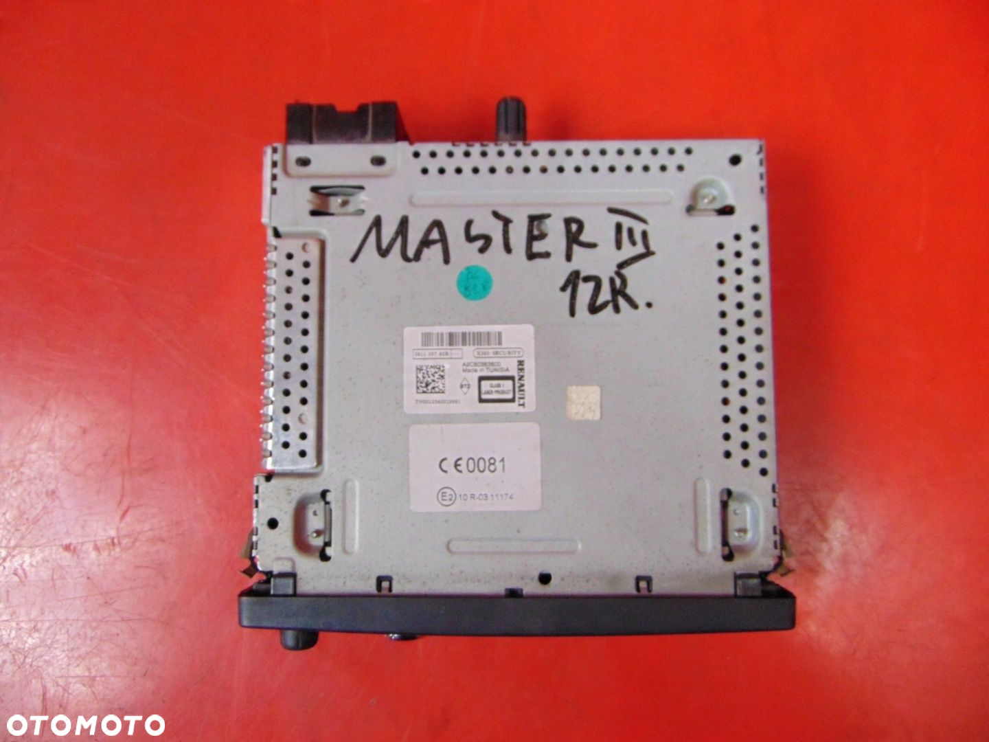MASTER III MOVANO NAWIGACJA RADIO WYŚWIETLACZ KPL - 2