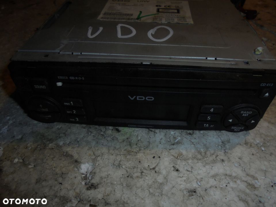 CD RADIO VDO 413/78A A2C53109821