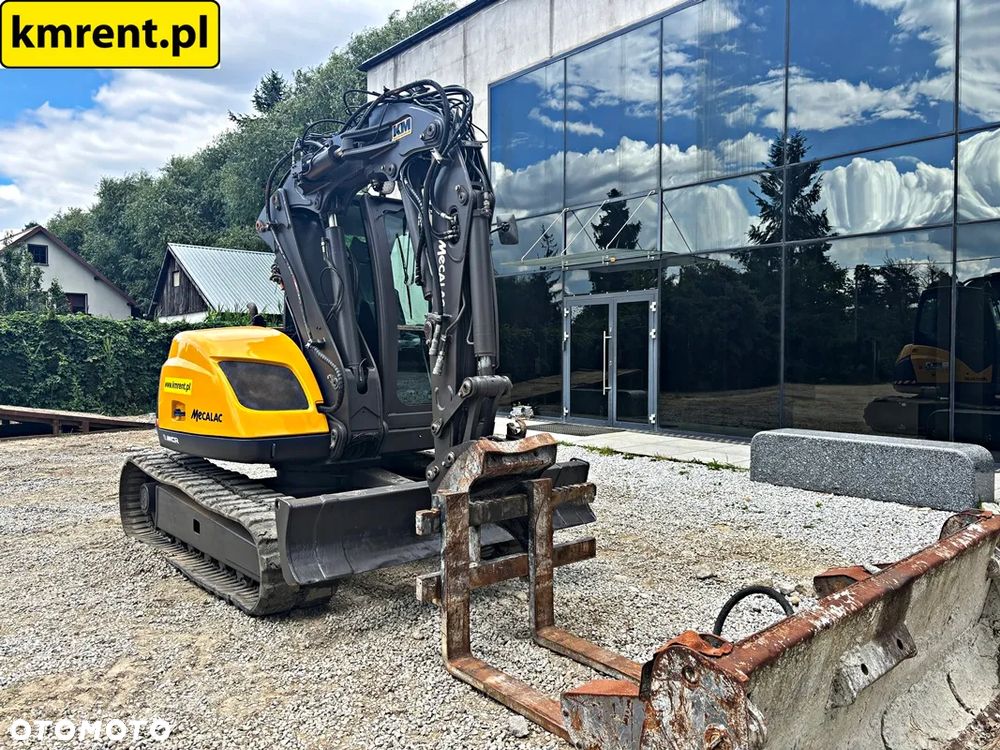 Mecalac 8 MCR MINI-KOPARKA 2012R. | MECALAC 6 MCR, JCB 8065 8080 8085 85 Z VOLVO ECR 88, CAT 308, 307 , BOBCAT 80 KOMATSU PC 88 - 8